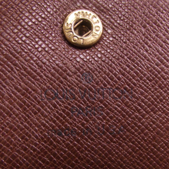 Vintage Monogram Porte Tresor International