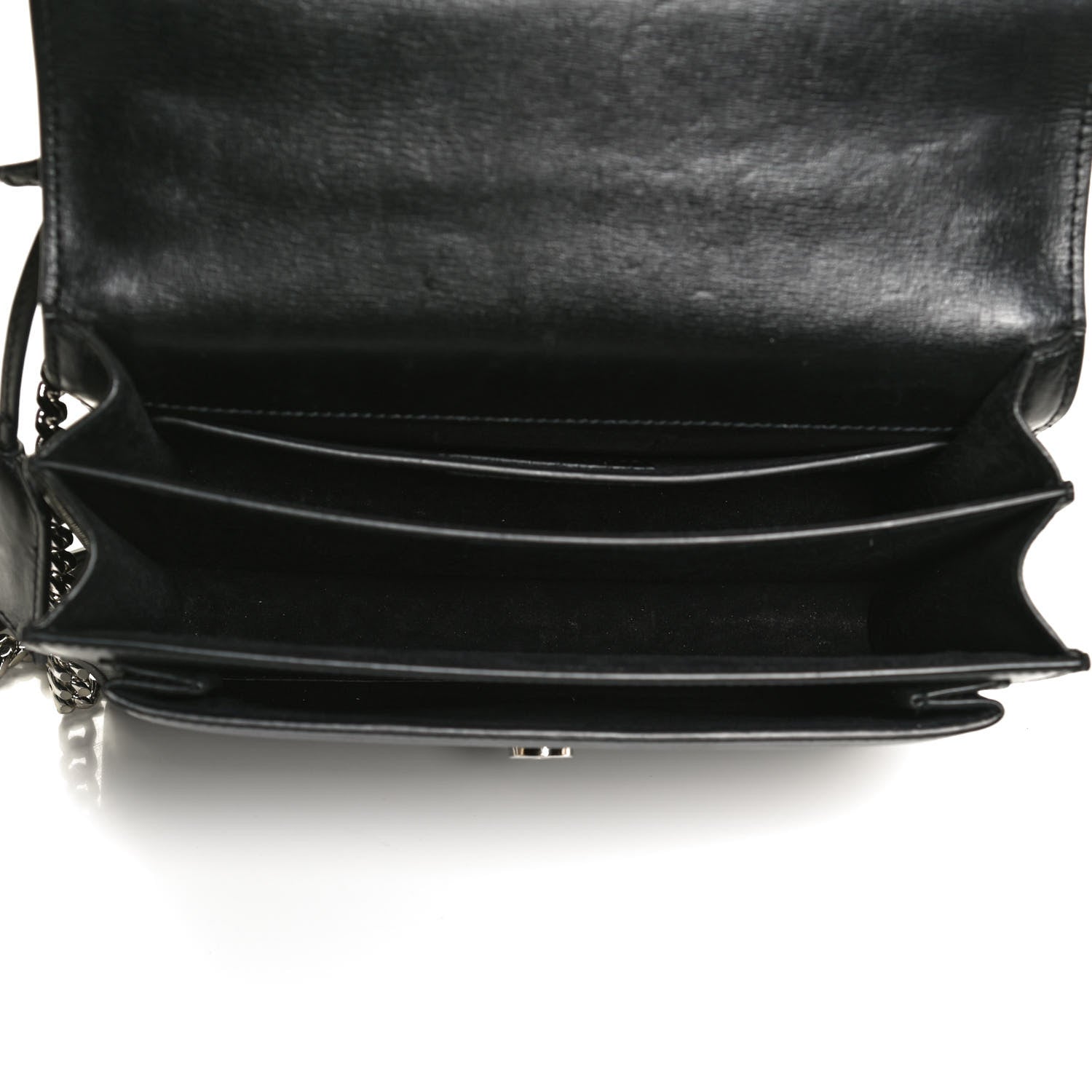Saint Laurent Calfskin Medium Monogram Sunset Black 5 of 11