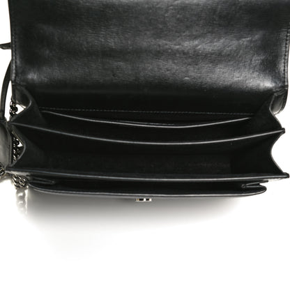 Saint Laurent Calfskin Medium Monogram Sunset Black 5 of 11