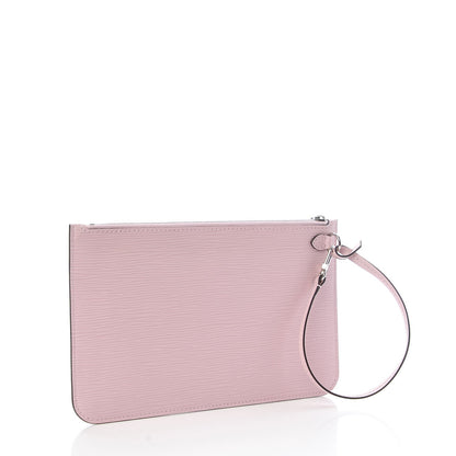 Louis Vuitton Epi Neverfull Pochette MM GM Rose Ballerine 3 of 7