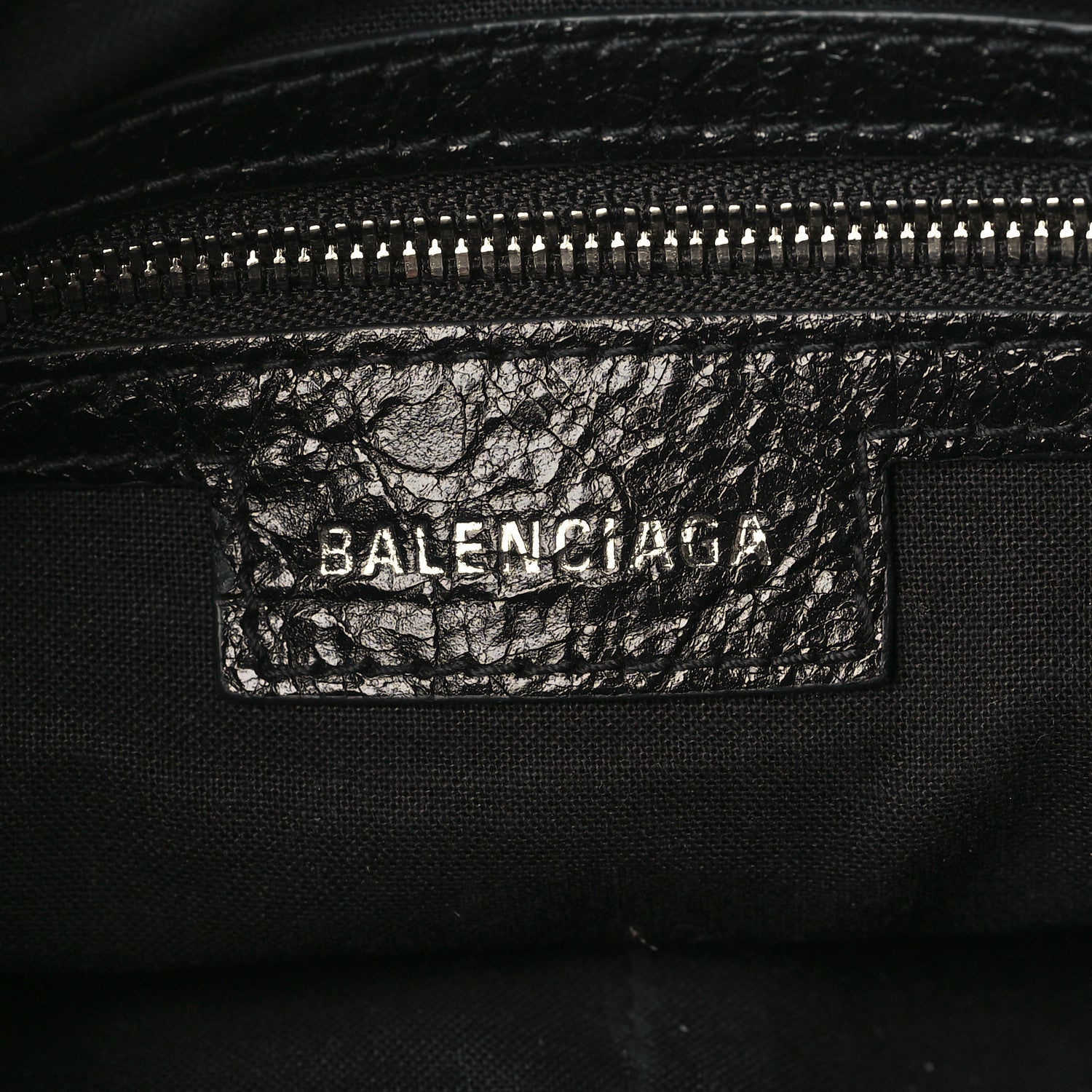 Balenciaga Agneau Arena Small Le Cagole Shoulder Bag Black 6 of 8