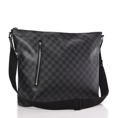 Louis Vuitton Damier Graphite Mick GM 3 of 8
