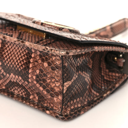 Fendi Snakeskin F is Fendi Small Kan I Shoulder Bag Macaron 9 of 9