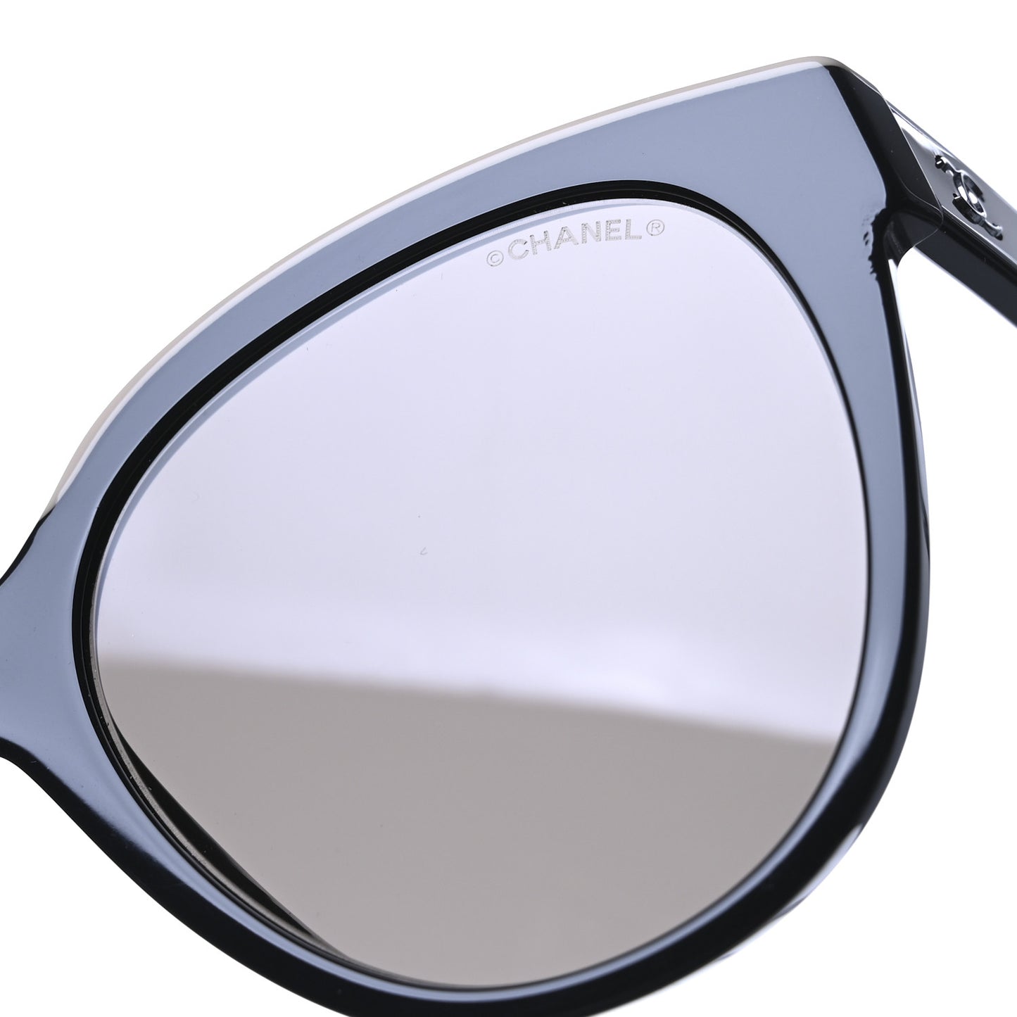 Acetate CC Butterfly Sunglasses 5414 Black Beige