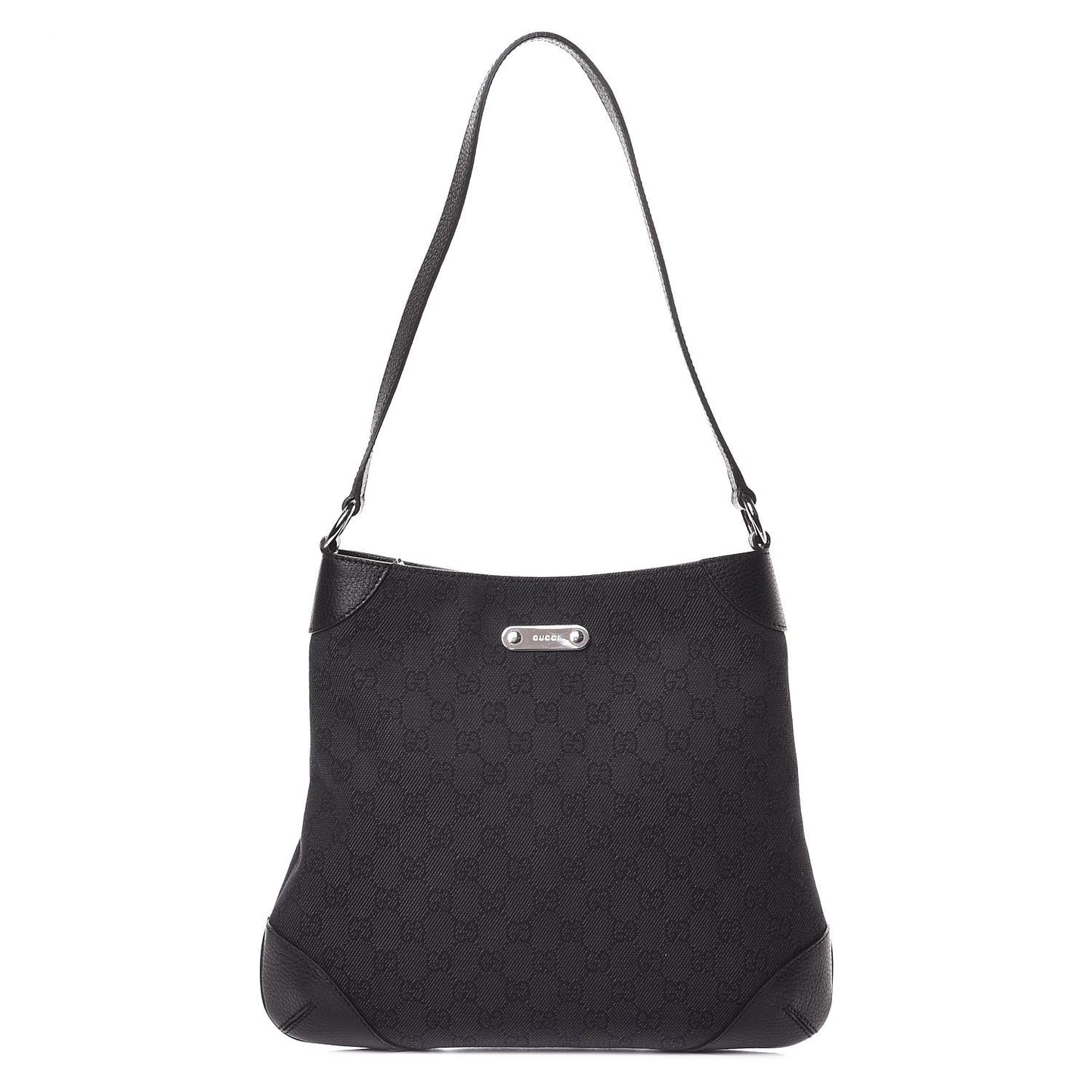 Monogram Shoulder Bag Black