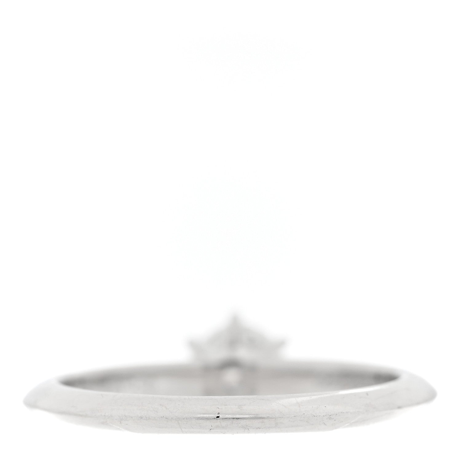 Tiffany Platinum Diamond .53ct Solitaire Engagement Ring 53 6.5 3 of 5