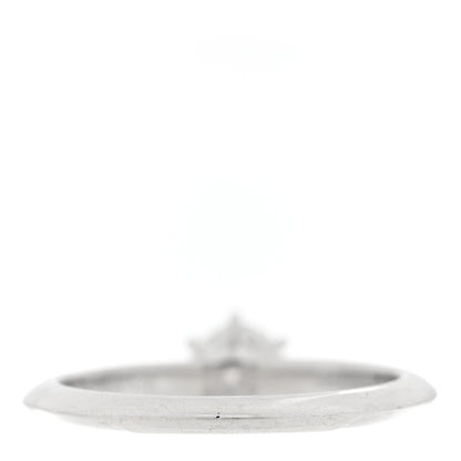 Tiffany Platinum Diamond .53ct Solitaire Engagement Ring 53 6.5 3 of 5