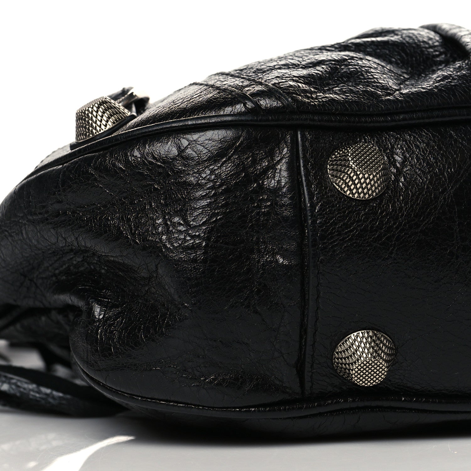 Balenciaga Agneau Arena Small Le Cagole Shoulder Bag Black 9 of 13