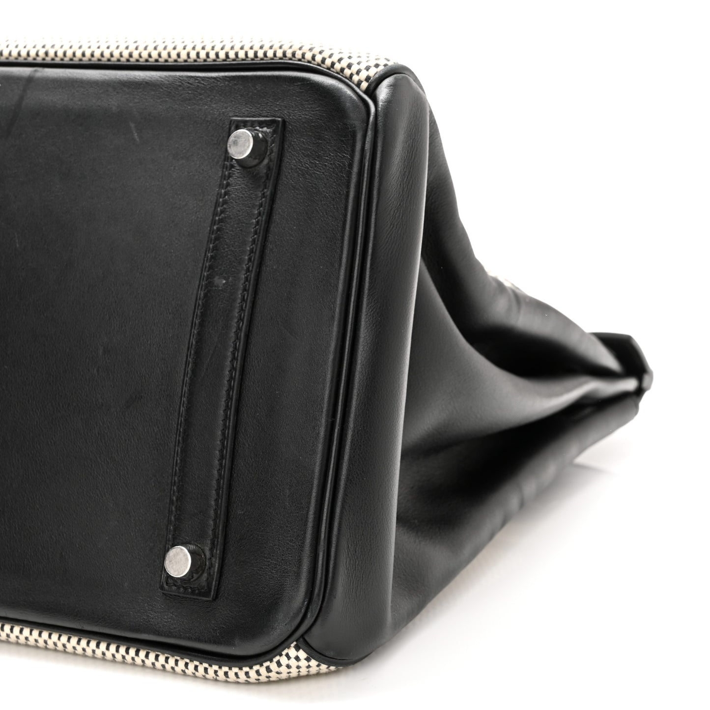 Toile Swift Birkin 35 Natural Black