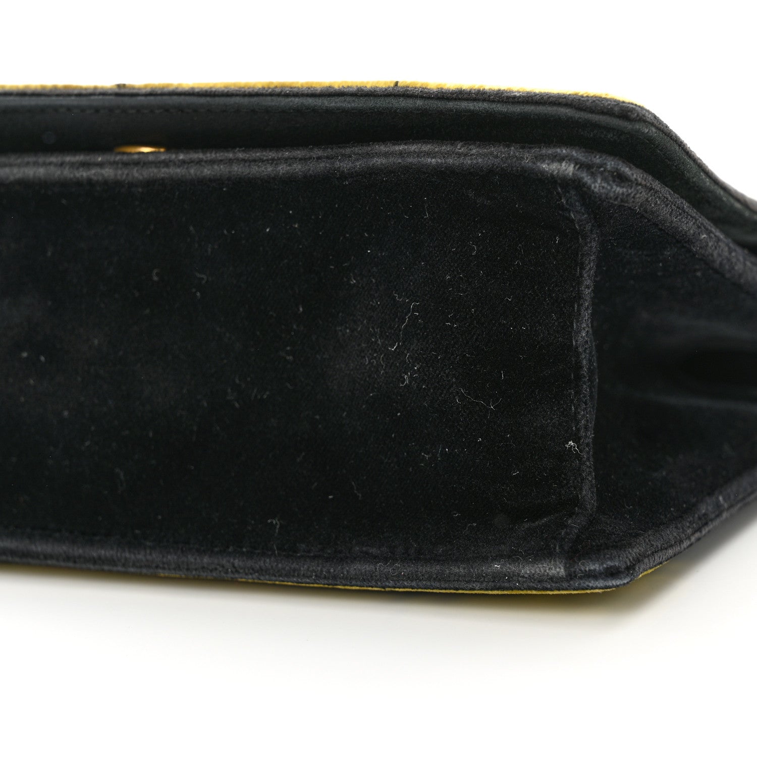 Prada Velluto Ricamo Cahier Shoulder Bag Black 9 of 10