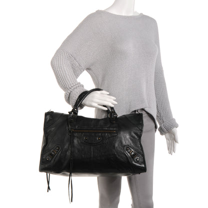 Balenciaga Chevre Work Black 2 of 8