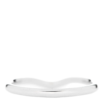 Tiffany Platinum 2mm Elsa Peretti Wedding Band Ring 62 10 3 of 4