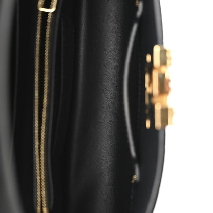 Louis Vuitton Taurillon LV Crush Capucines East West MM Black 5 of 10
