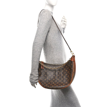 Louis Vuitton Reverse Monogram Loop Hobo 2 of 9