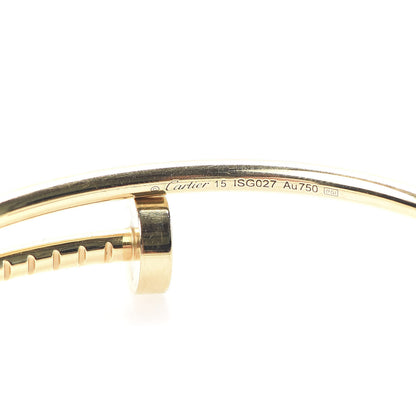 Cartier 18K Yellow Gold Small Juste Un Clou Bracelet 15 4 of 6