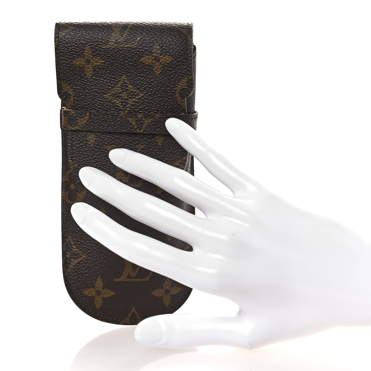 Louis Vuitton Monogram Glasses Sunglasses Case w Flap 2 of 8