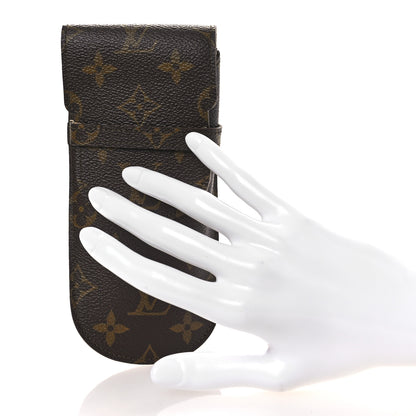 Louis Vuitton Monogram Glasses Sunglasses Case w Flap 2 of 8