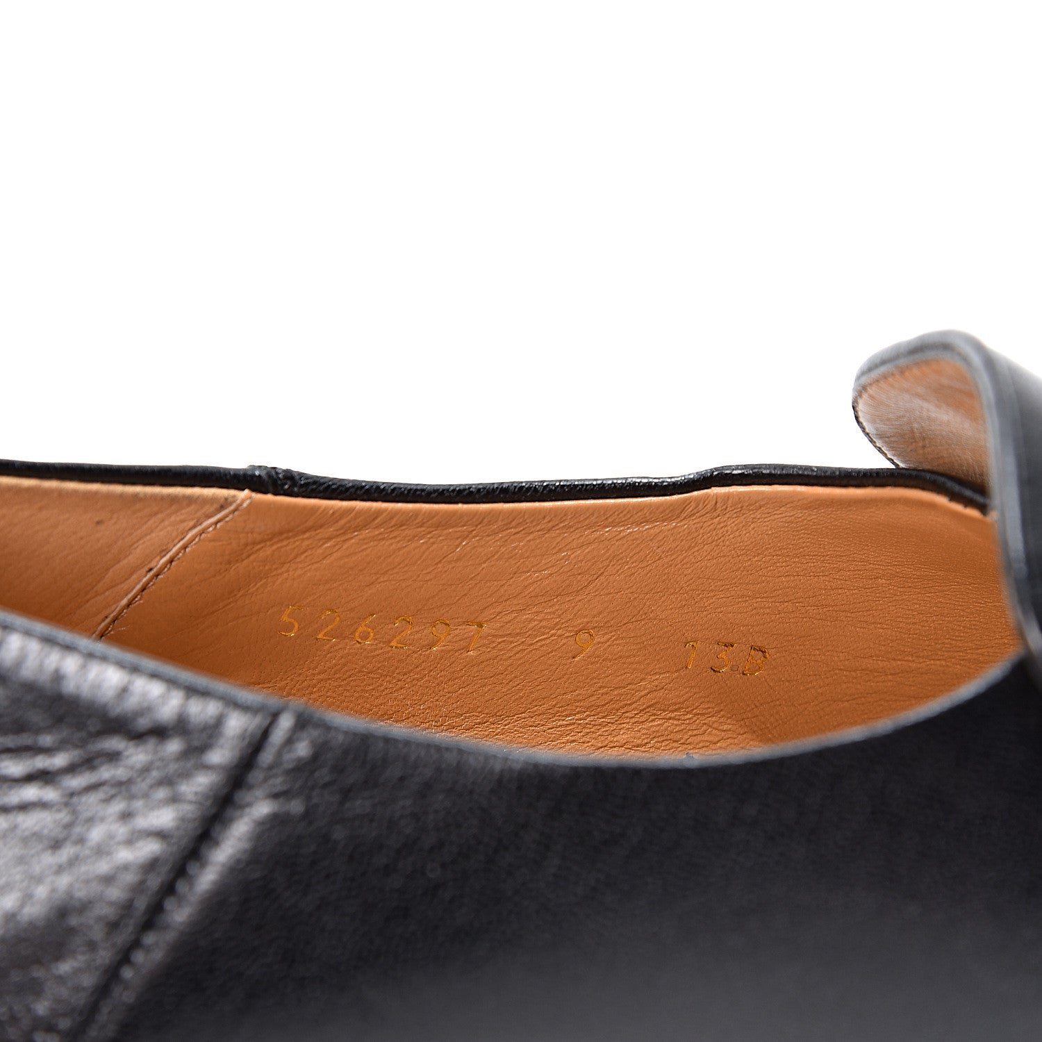 Gucci Goatskin Mens Horsebit Loafers 9 Black 7 of 10