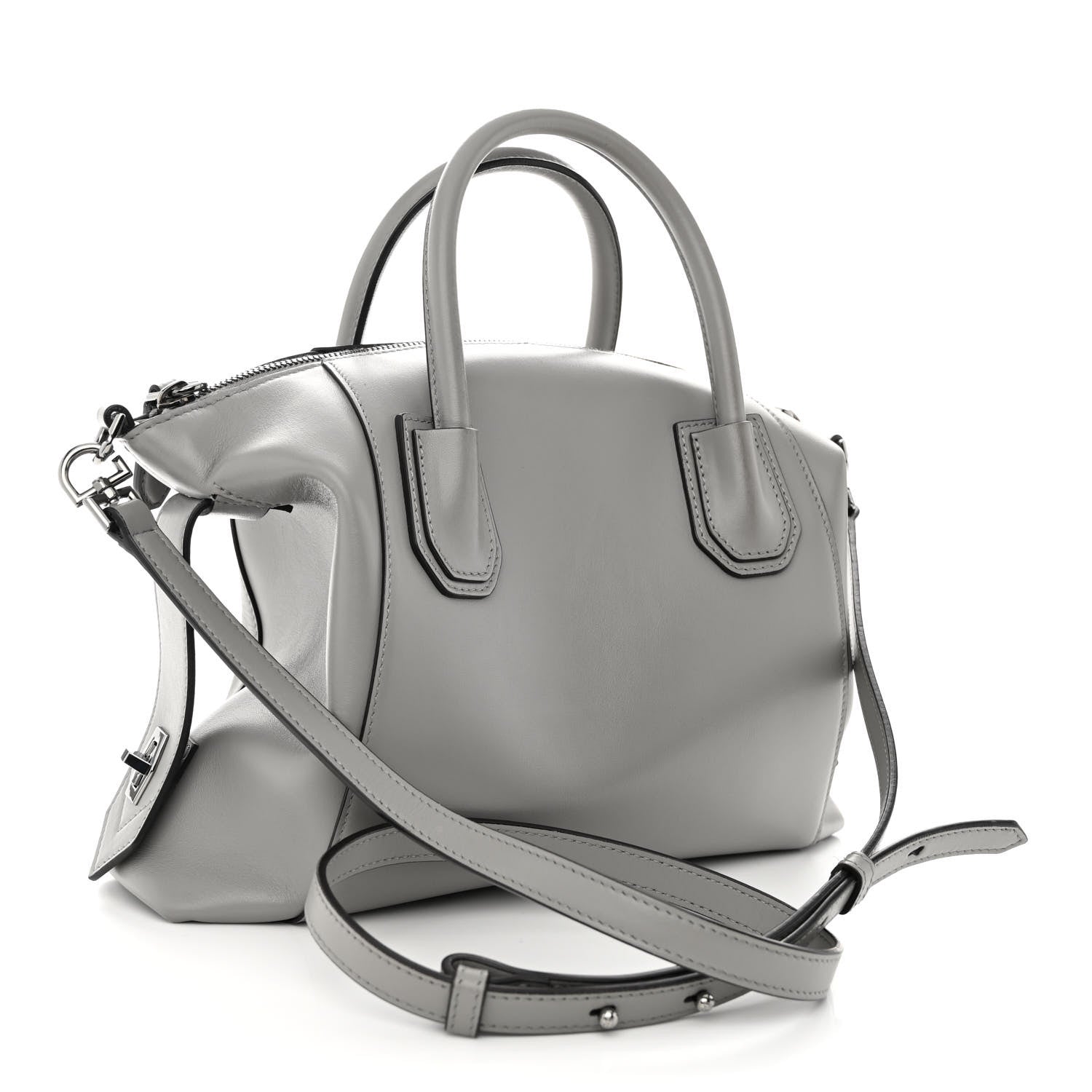 Givenchy Calfskin Small Soft Antigona Pearl Grey 3 of 11