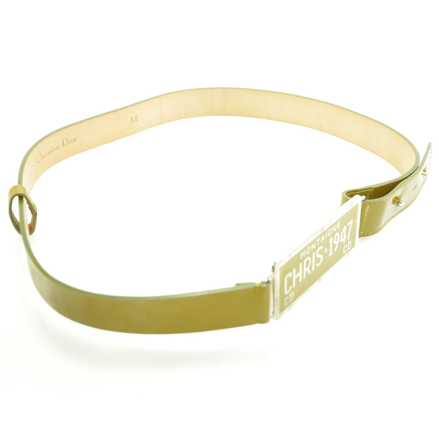 Christian Dior Trailer Trash Belt 80 3 of 7
