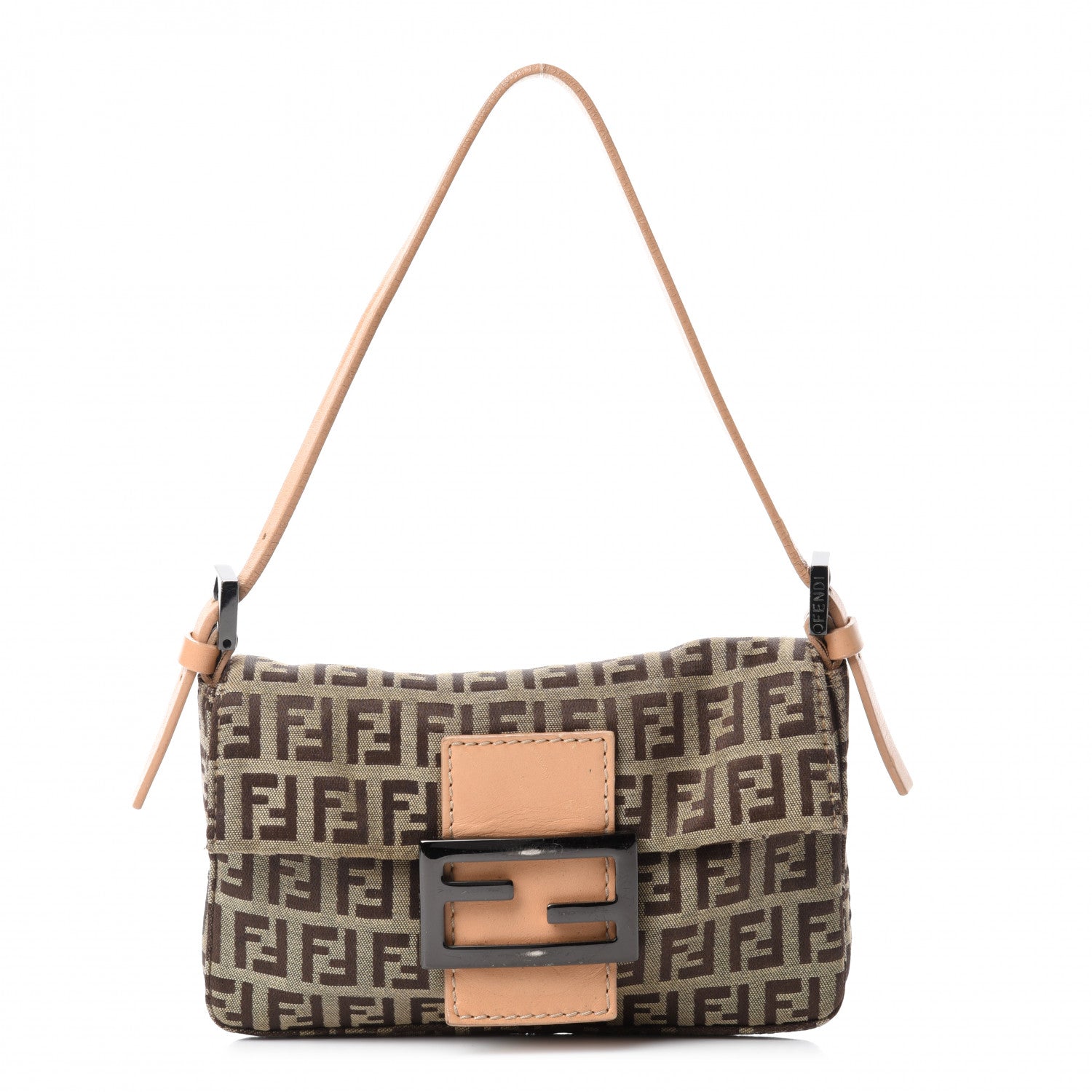 Fendi Zucchino Baguette Beige 1 of 11