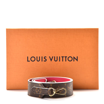 Louis Vuitton Monogram Bandouliere Shoulder Strap Hot Pink 4 of 4