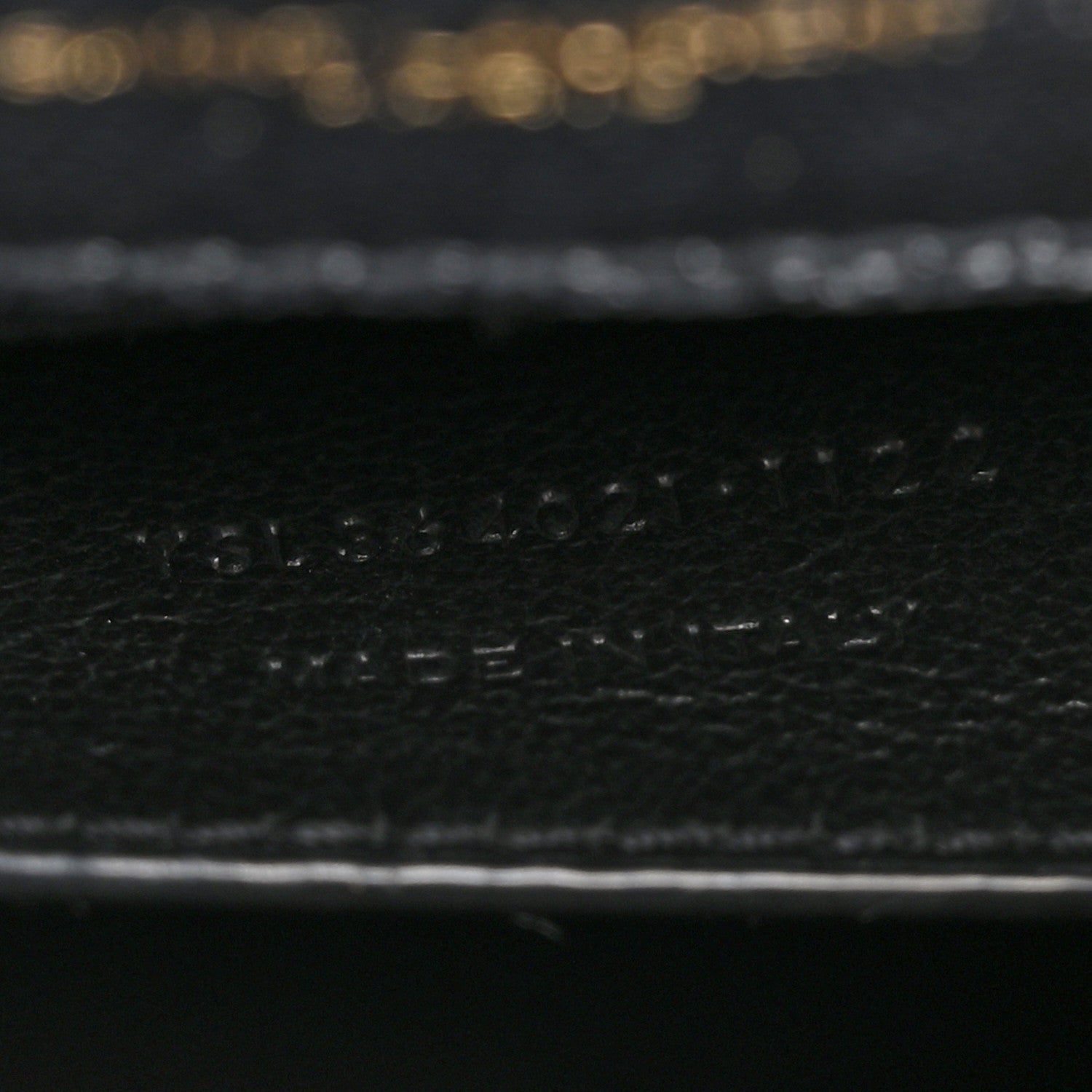 Saint Laurent Grain De Poudre Medium Classic Monogram Kate Satchel Black 7 of 10