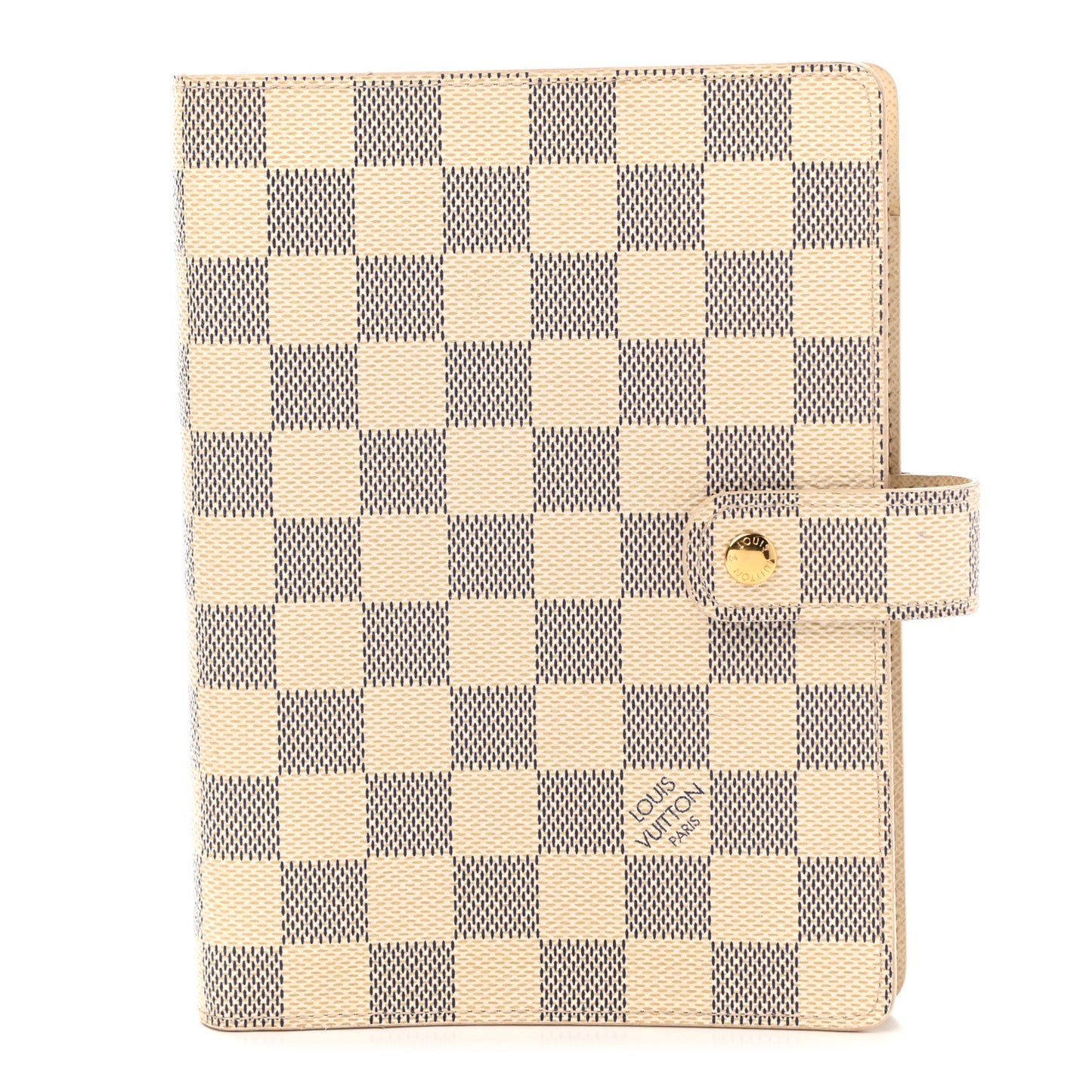 Damier Azur Medium Ring Agenda Cover
