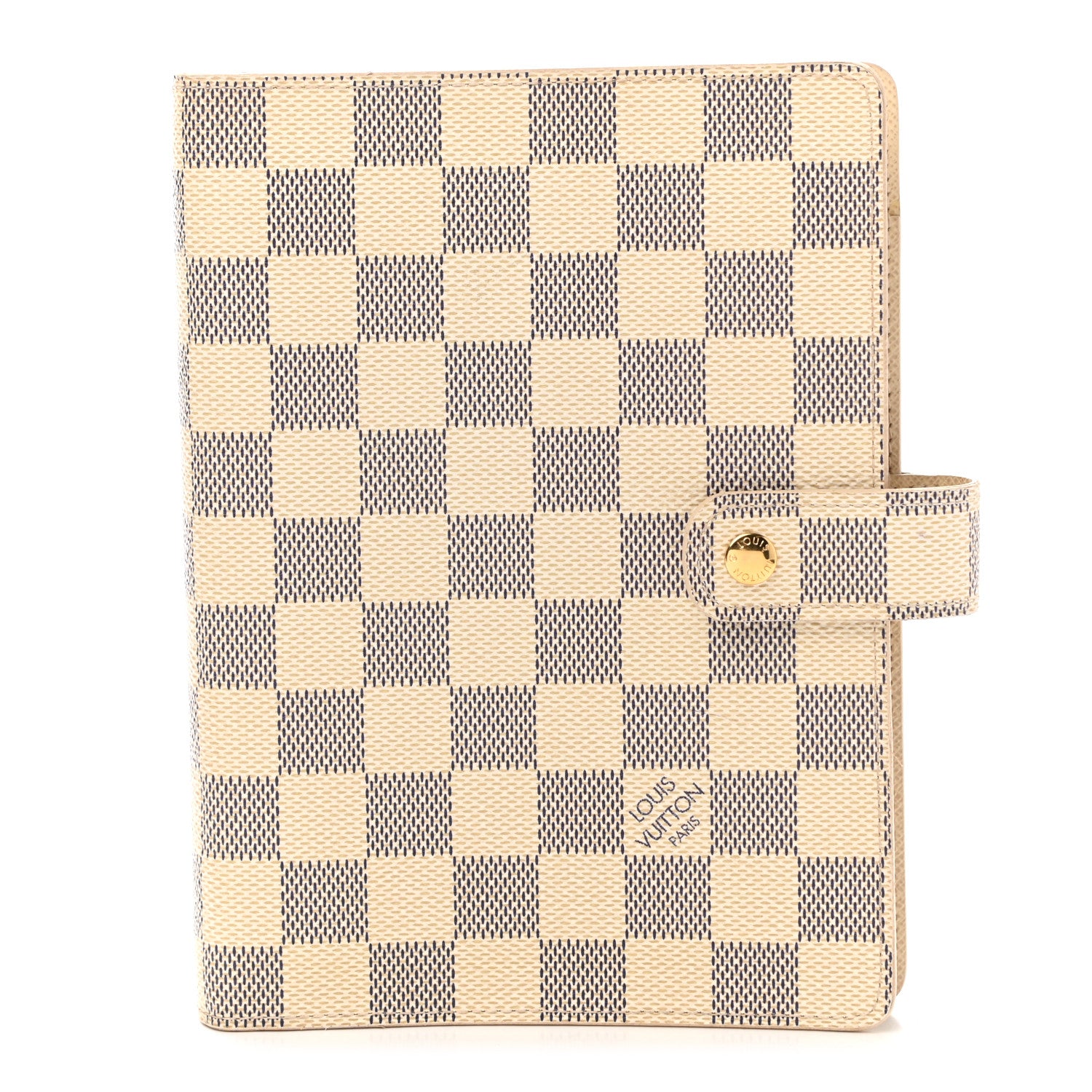 Louis Vuitton Damier Azur Medium Ring Agenda Cover 1 of 6