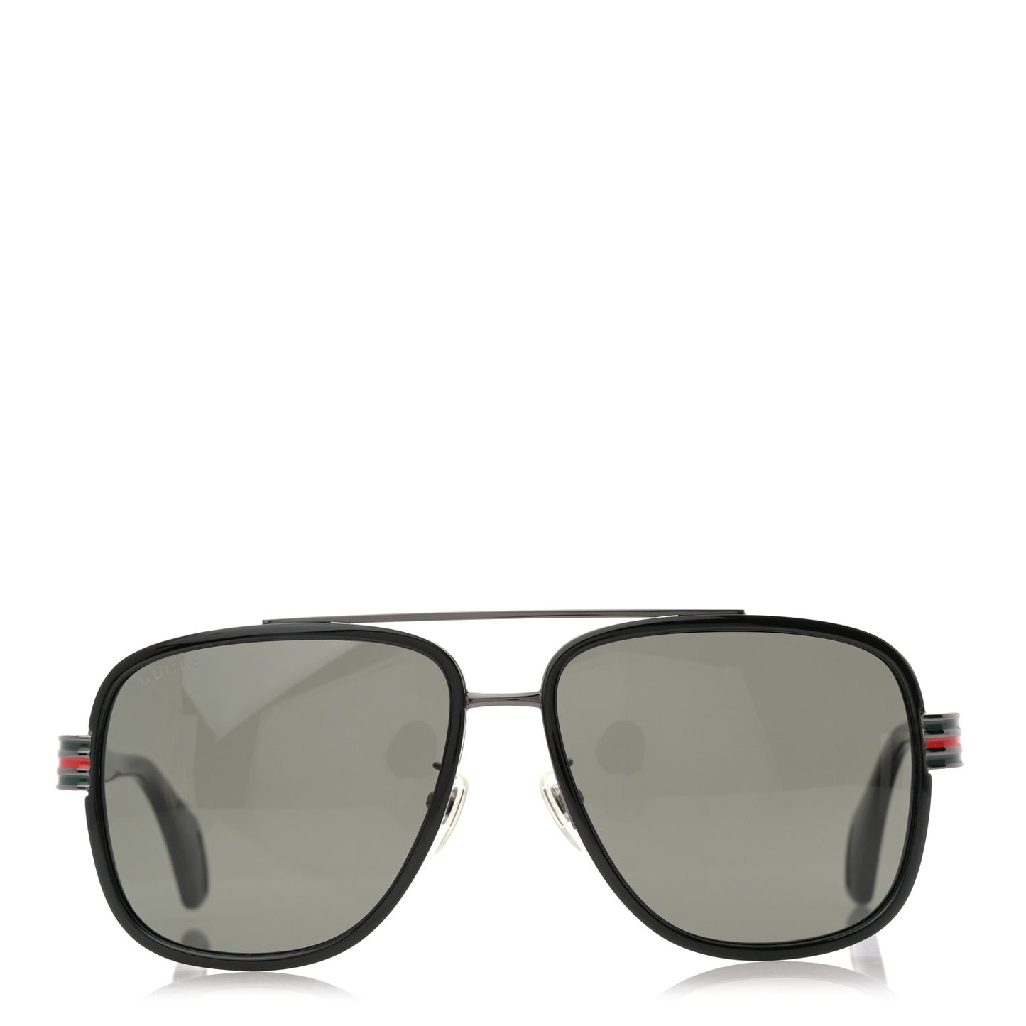 Acetate Aviator Sunglasses GG0448S Black