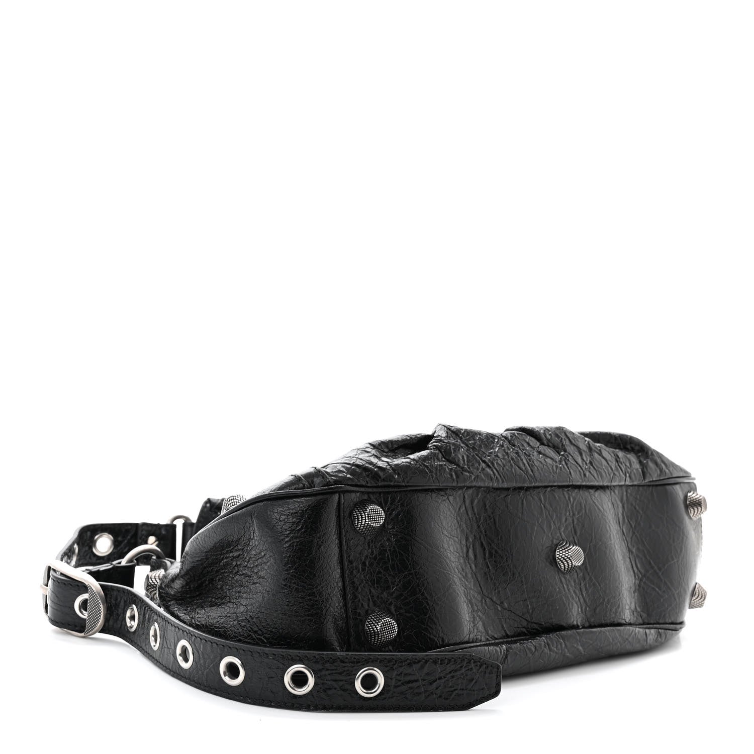 Balenciaga Agneau Arena Small Le Cagole Shoulder Bag Black 4 of 10