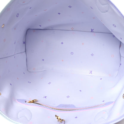 Louis Vuitton Monogram Giant Spring In The City Neverfull MM Sunrise Pastel 5 of 9
