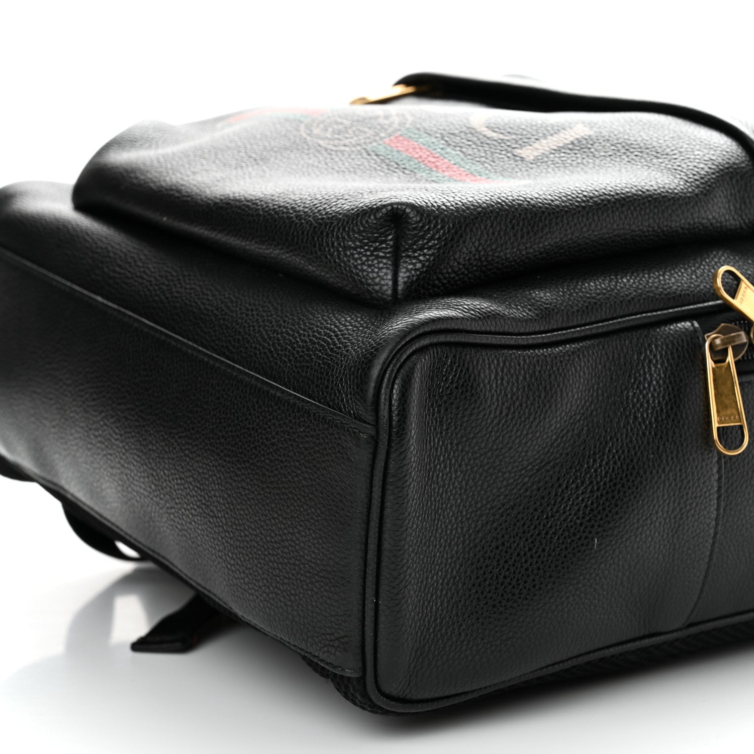 Gucci Calfskin Logo Day Backpack Black 10 of 10