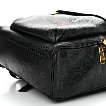 Gucci Calfskin Logo Day Backpack Black 10 of 10