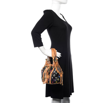 Louis Vuitton Monogram Multicolor Theda GM Black 2 of 11