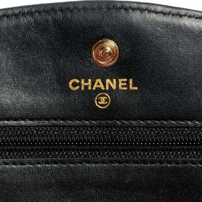 Chanel Caviar Wallet on Chain WOC Black 5 of 8