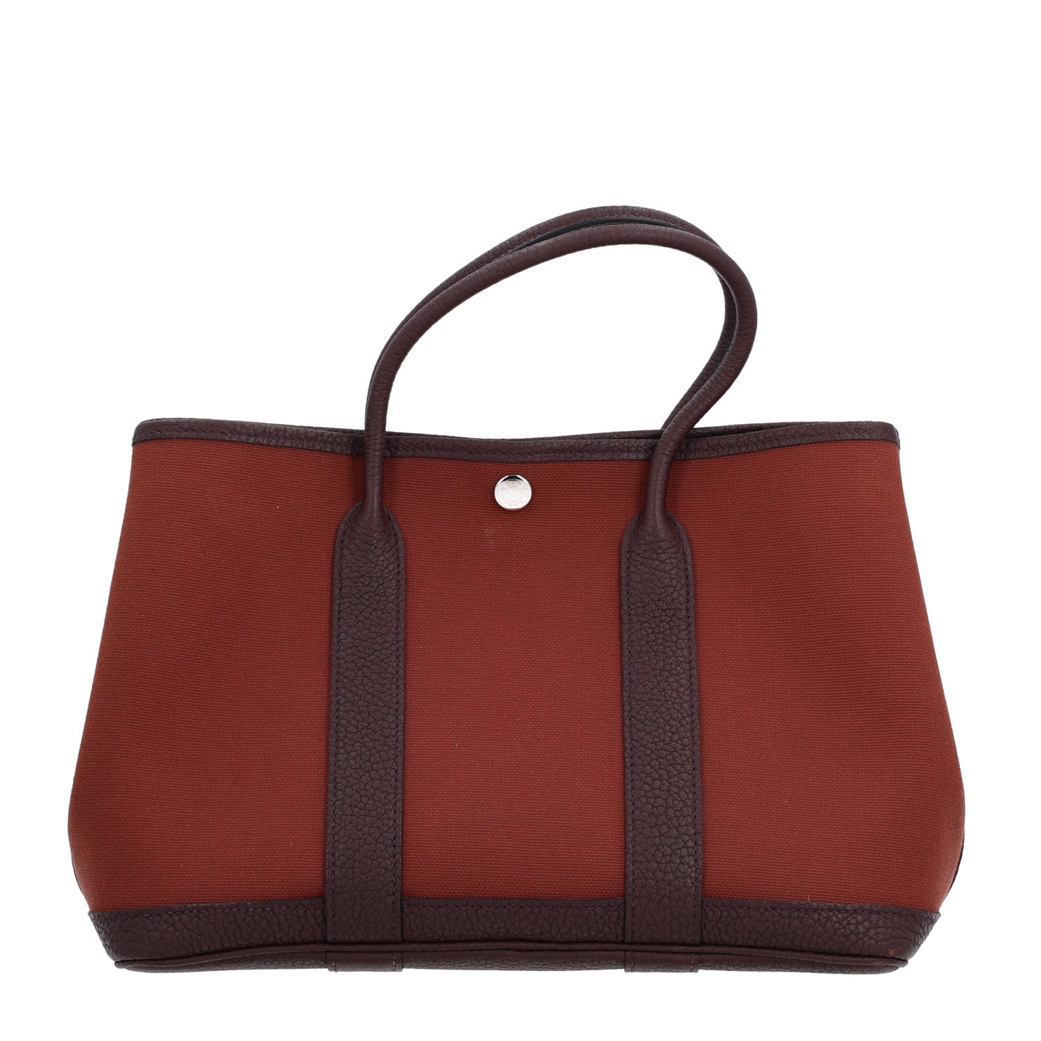 Hermes Toile Militaire Negonda Garden Party 30 TPM Rouge H Ebene 1 of 8