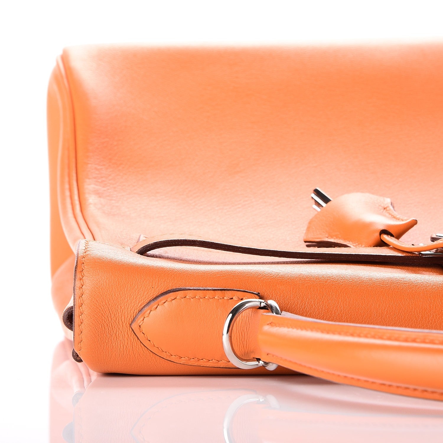 Hermes Swift Kelly Retourne 32 Orange 13 of 32