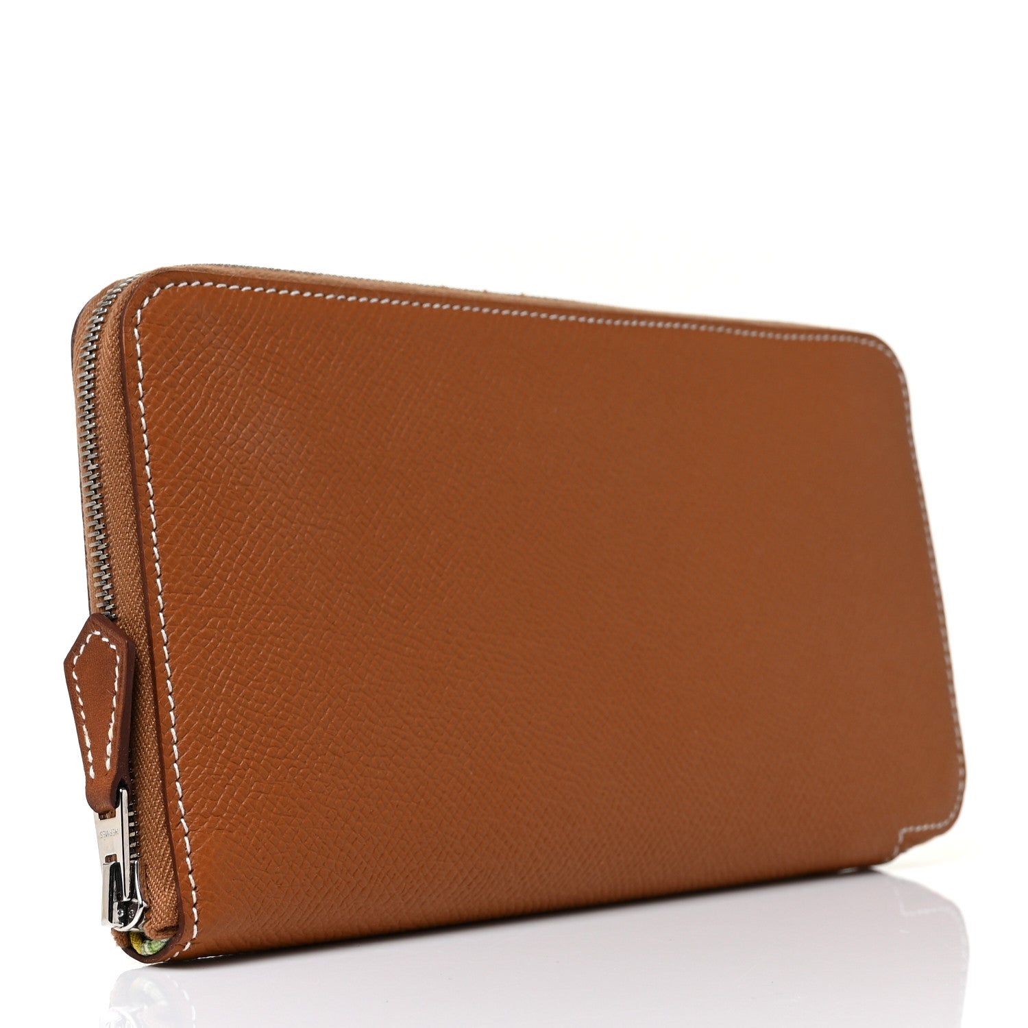 Hermes Epsom Silk'In Wallet Gold Jaune De Naples 3 of 9