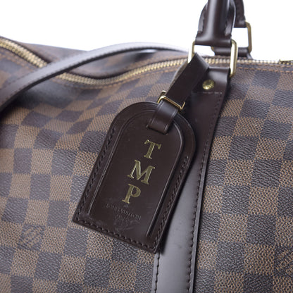Louis Vuitton Damier Ebene Keepall Bandouliere 55 14 of 19