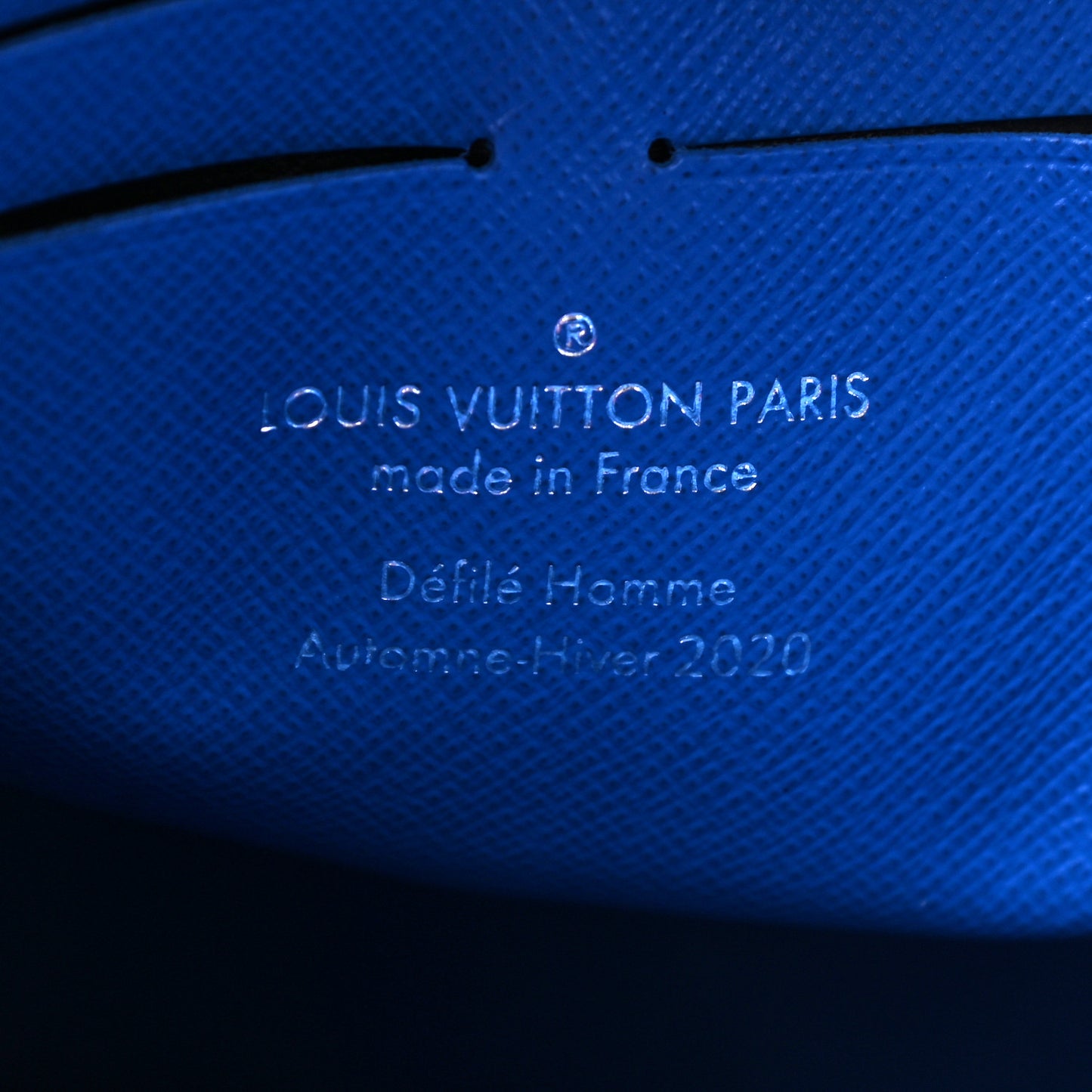 Monogram Clouds Pochette Voyage MM A4 Blue