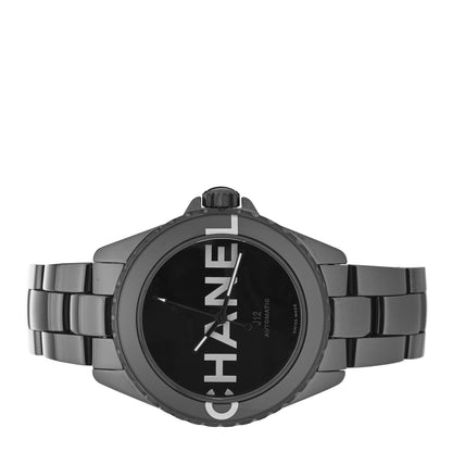 Chanel Stainless Steel Ceramic 38mm J12 Wanted de Chanel Automatic Watch Black 2 of 5
