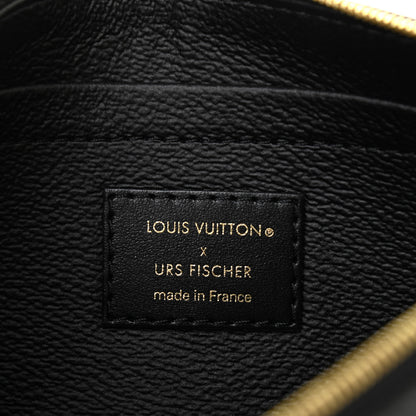 Louis Vuitton X UF Monogram Neverfull MM GM Pochette Black 6 of 7