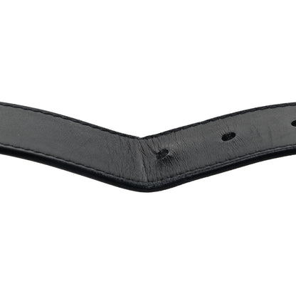 Louis Vuitton Calfskin 35mm Pont Neuf Belt 95 38 Black 6 of 6