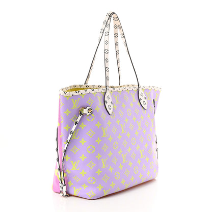 Louis Vuitton Monogram Giant Neverfull MM Pink Lilac 4 of 11