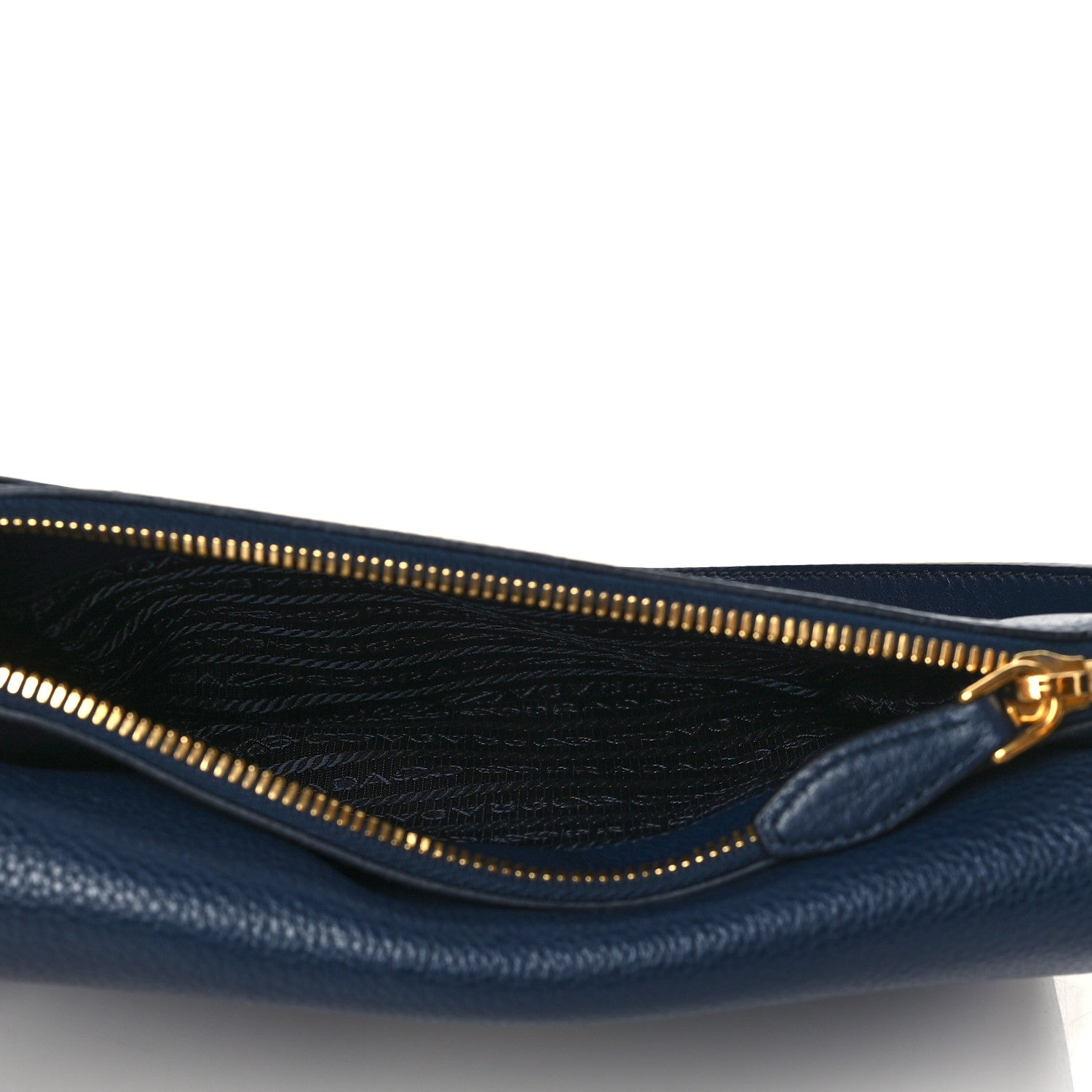 Prada Vitello Daino Crossbody Flap Baltico 5 of 10
