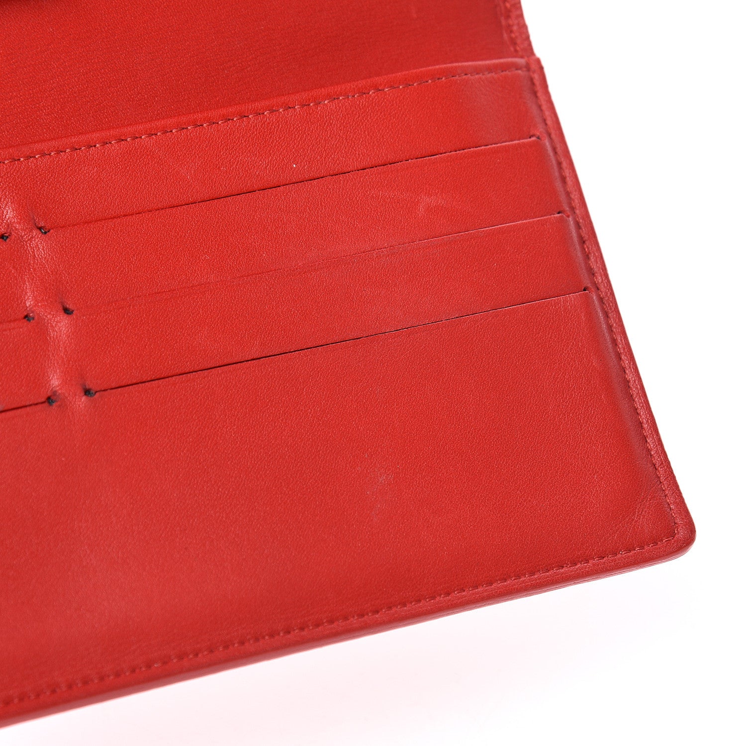 Louis Vuitton Vernis Porte Tresor International Wallet Rouge 9 of 12