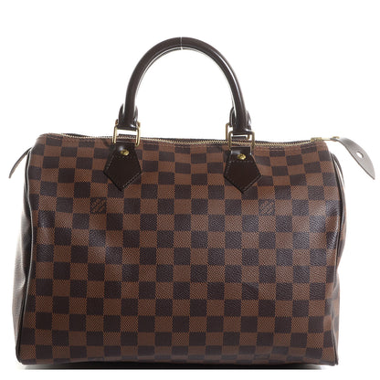 Louis Vuitton Damier Ebene Speedy 30 1 of 7