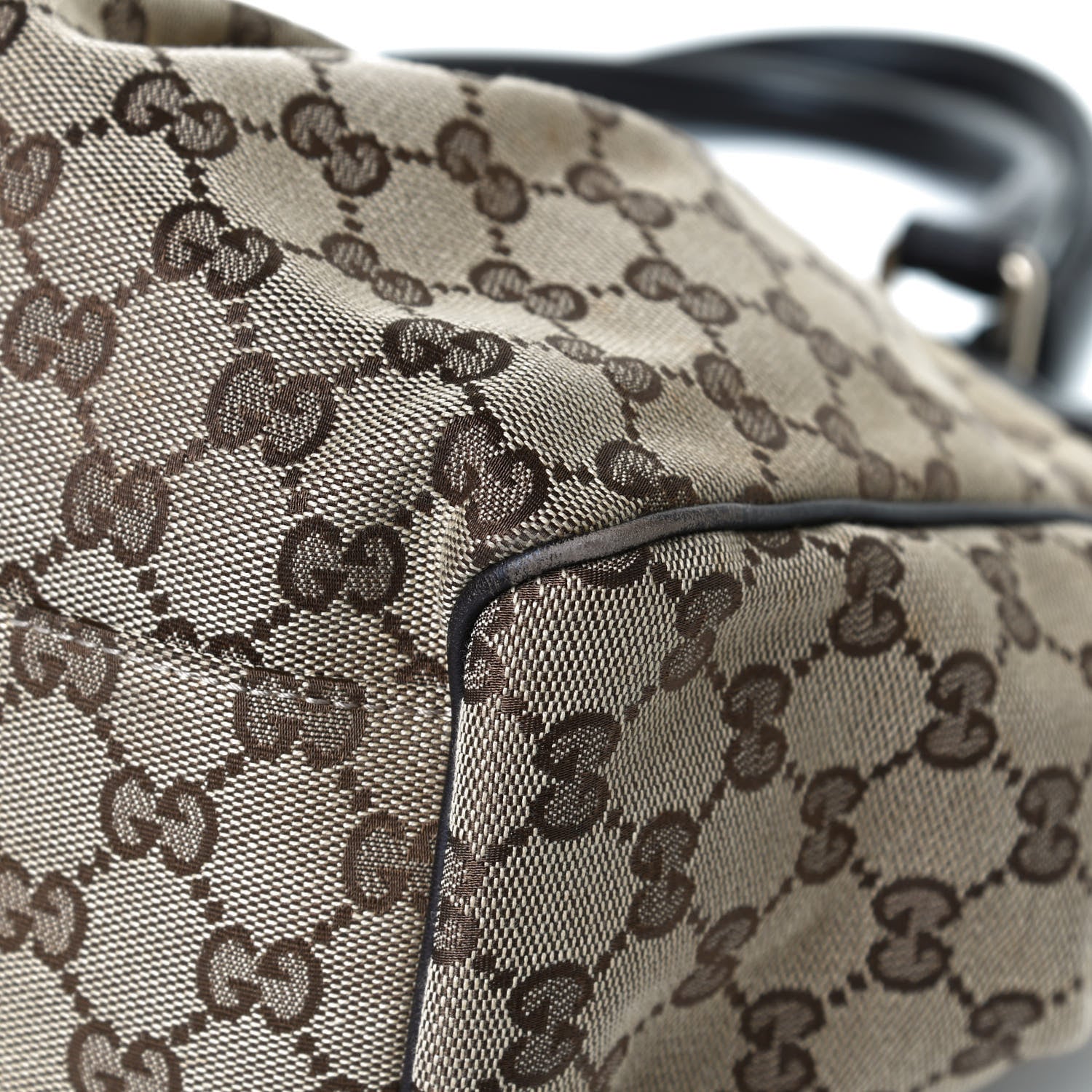 Gucci Monogram Medium Sukey Tote Dark Brown 7 of 17