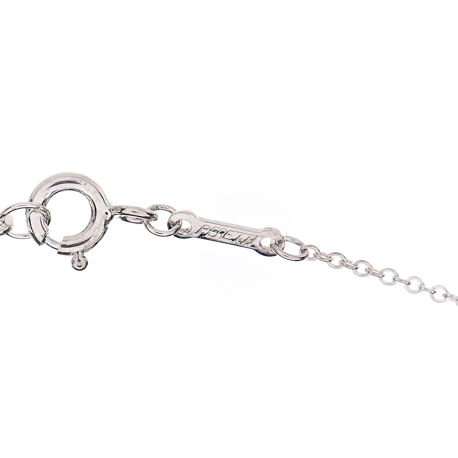 Tiffany Sterling Silver 16mm Elsa Peretti Open Heart Pendant Necklace 8 of 9